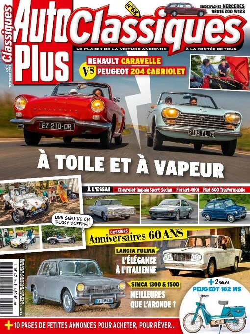 Title details for Auto Plus Classique by Editions Mondadori Axel Springer (EMAS) - Available